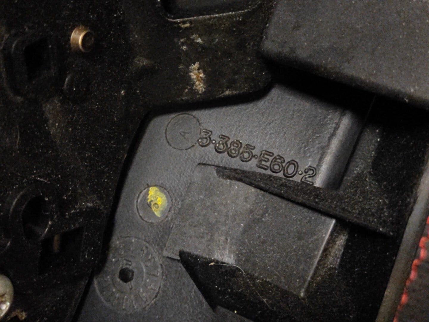 BMW 5 Series 3.0D E60 E61 Steering Wheel Red Stitch New Leather Cover