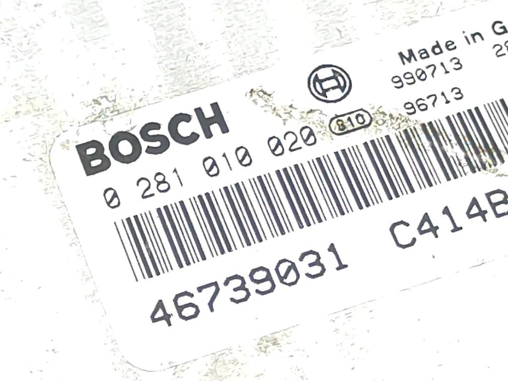 Alfa Romeo 156 1.9JTD SW 2000 Engine Control Module ECU 46739031 0281010020