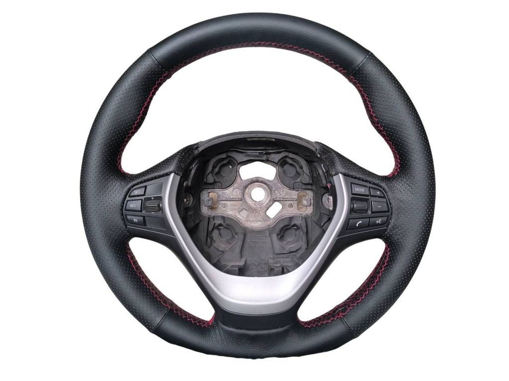 BMW 3 F30 F35 F31 2012 Steering wheel 62562181E / NEW COVER GOOD CONDITION