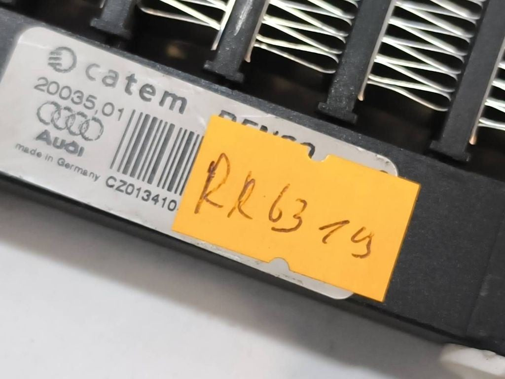 Audi A6 S6 C6 4F 2008 Electric heater matrix element 4F0819011 