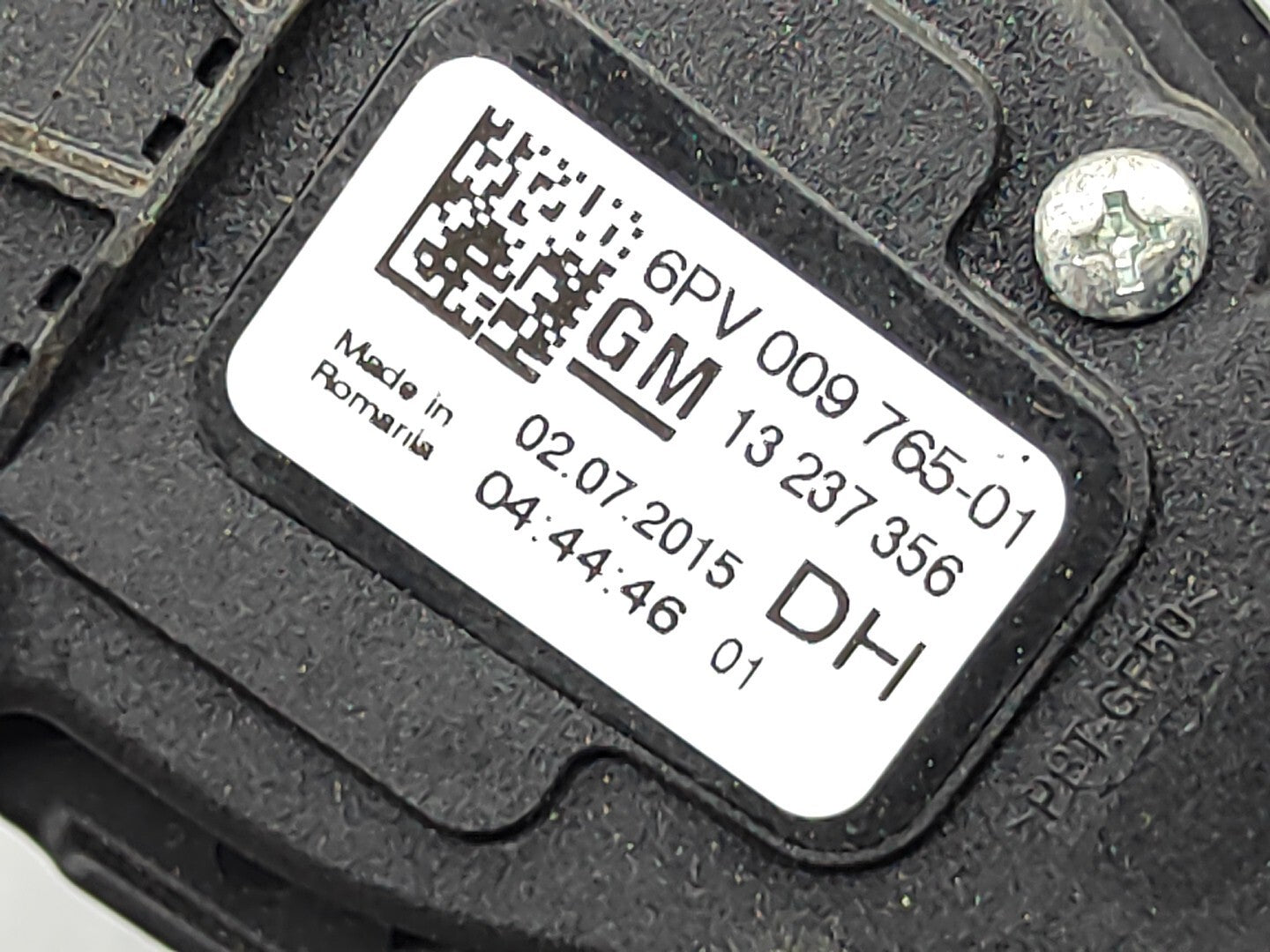 Opel Insignia A 2013 Gas Throttle Pedal Sensor 13237356