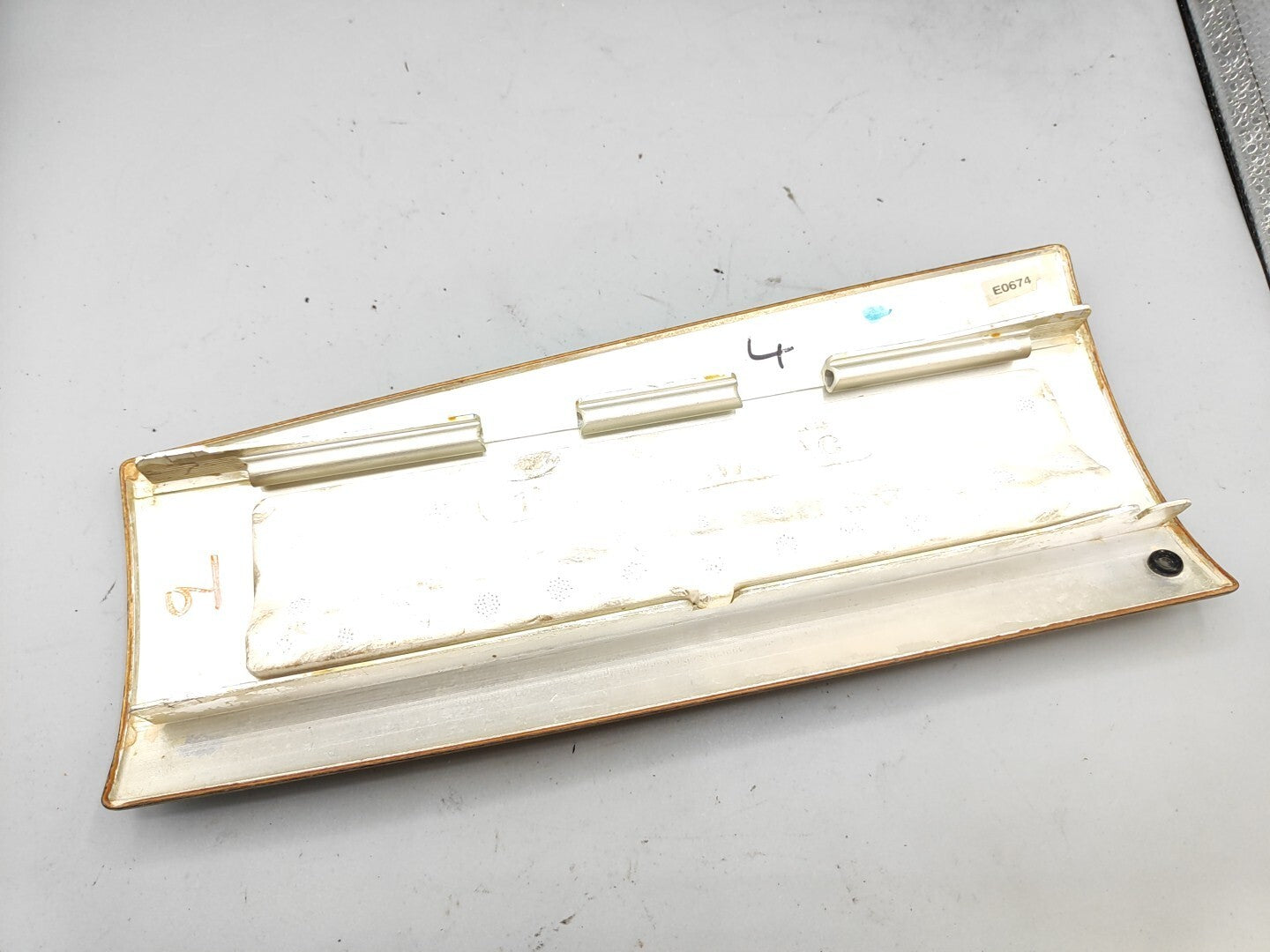 Jaguar X Type 2005 LHD Front Dashboard Plastic WOOD Trim 1X43F045H30AJ