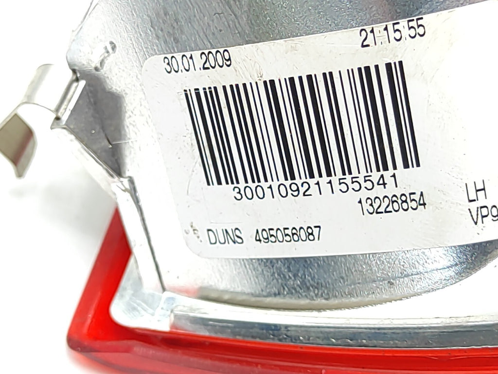 Opel Insignia A 2010 Estate Rear Left Side Taillight 13226854