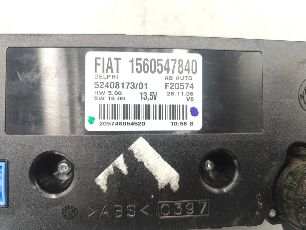 Alfa Romeo 159 2.2JTS 136kW 2006 Climate control unit module 1560547840 