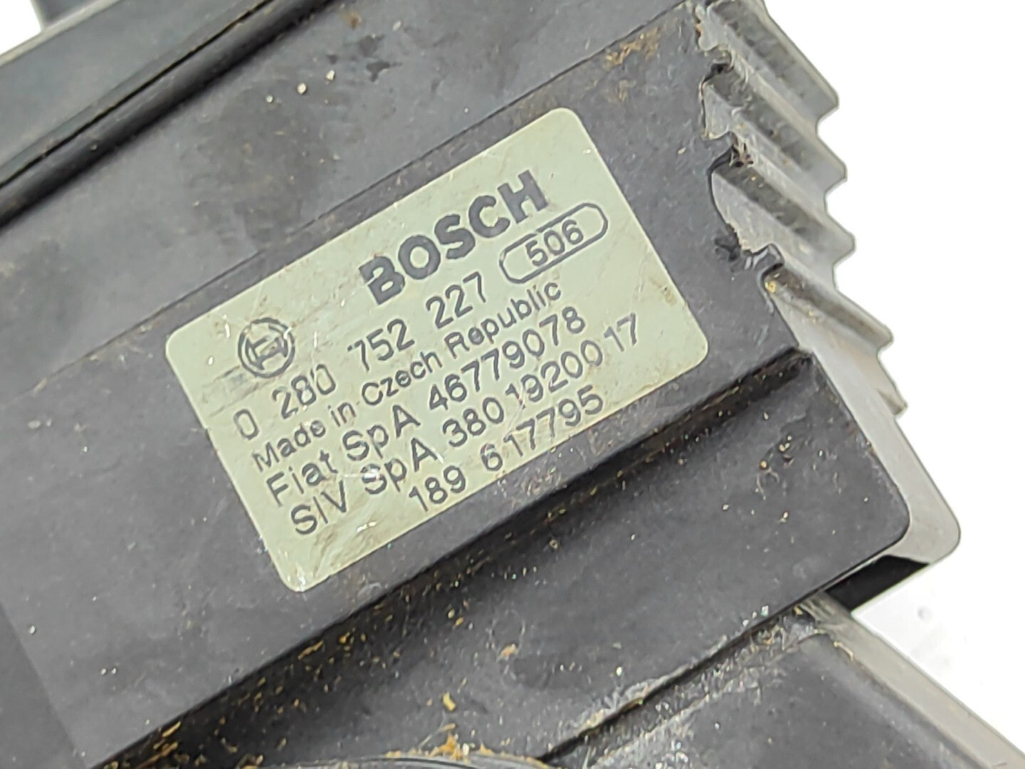 Fiat Stilo JTD 2004 Accelerator Gas Pedal 46779078 0280752227