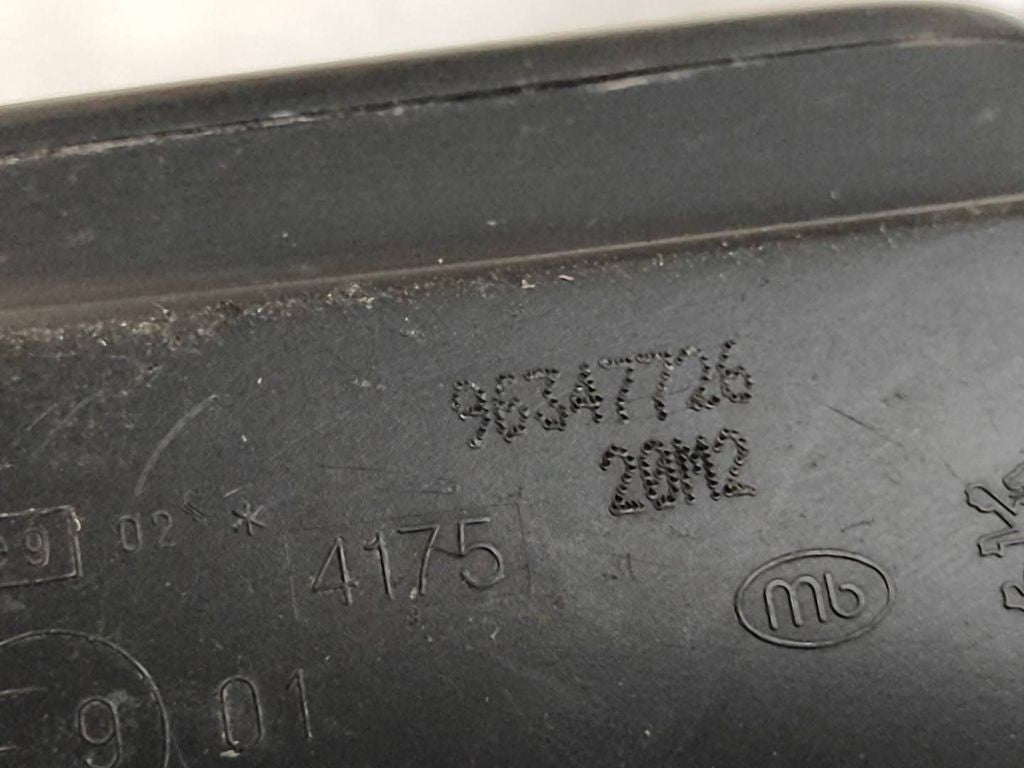 Peugeot 307 2002 Left electric wing mirror 96347726 