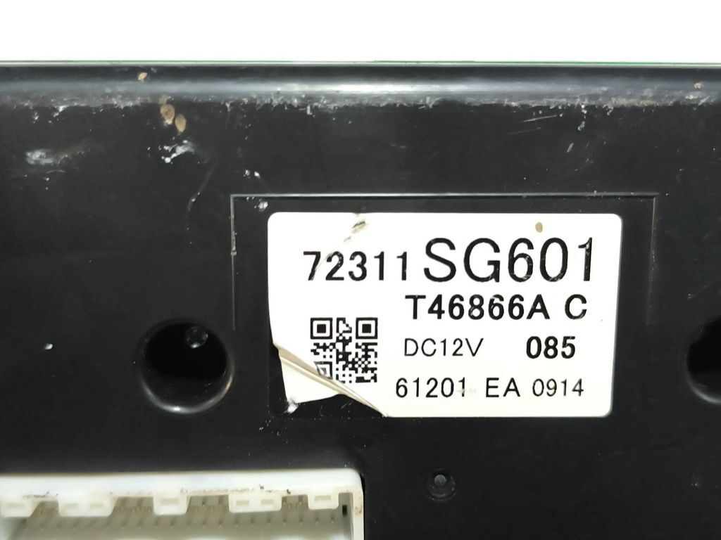 Subaru Forester SJ 2013 AC Climate control unit module 72311SG601 