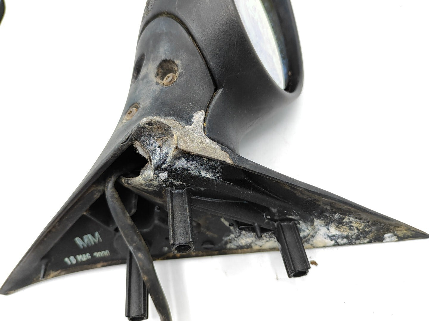 Alfa Romeo 156 2.4JTD Diesel 2000 LHD Front Left Side Mirror Black