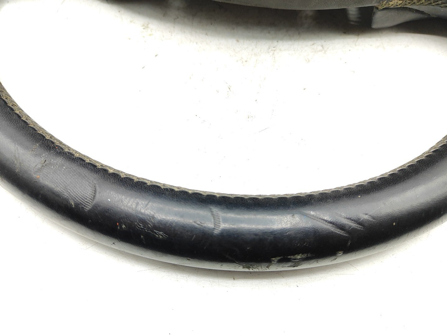 Alfa Romeo 155 TwinSpark Petrol 1994 Interior Leather Steering Wheel BLACK COLOR