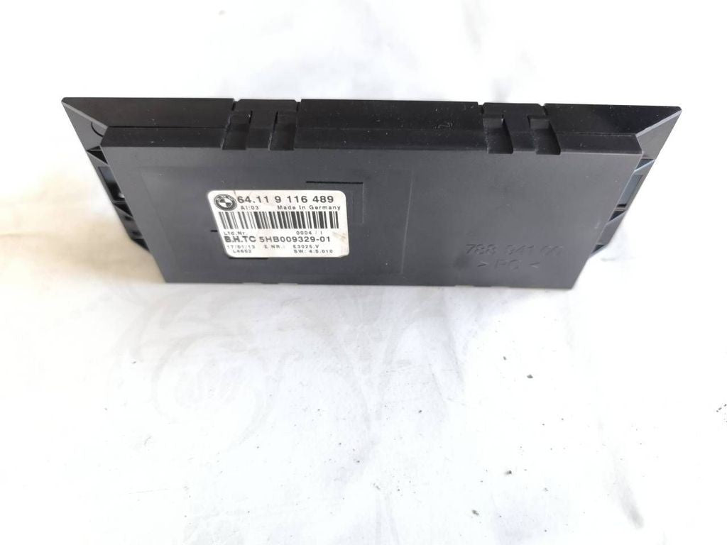 BMW X5 E70 2007 Diesel Air conditioner control unit module 64119116489 