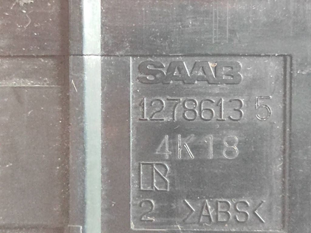 Saab 9-3 Ver2 2003 Light switch 12786135 