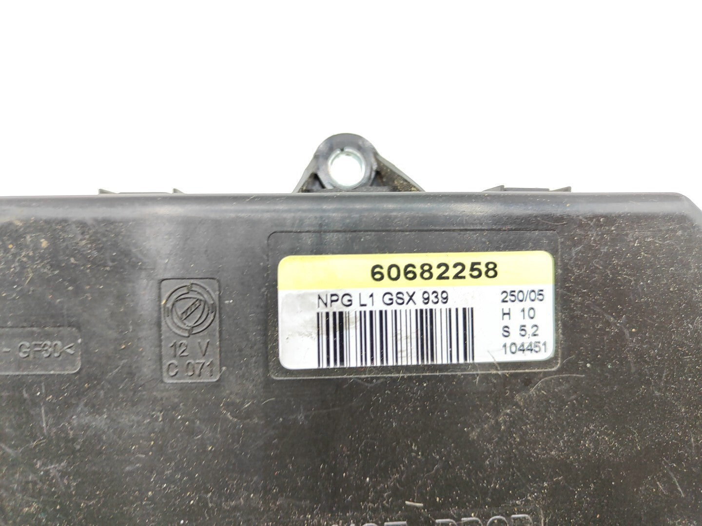 Alfa Romeo 159 2.2JTS 2007 LHD Front Left Door Control Module ECU 60682258