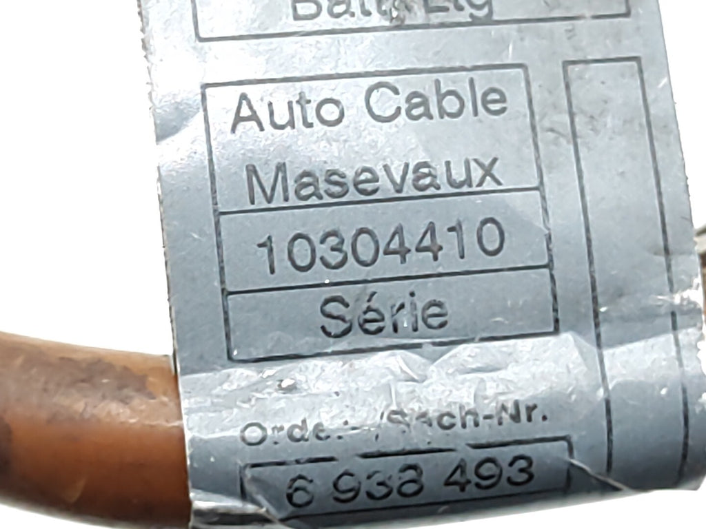 BMW E90 E91 330D 170kW 2006 Diesel Negative Battery Cable 6938493