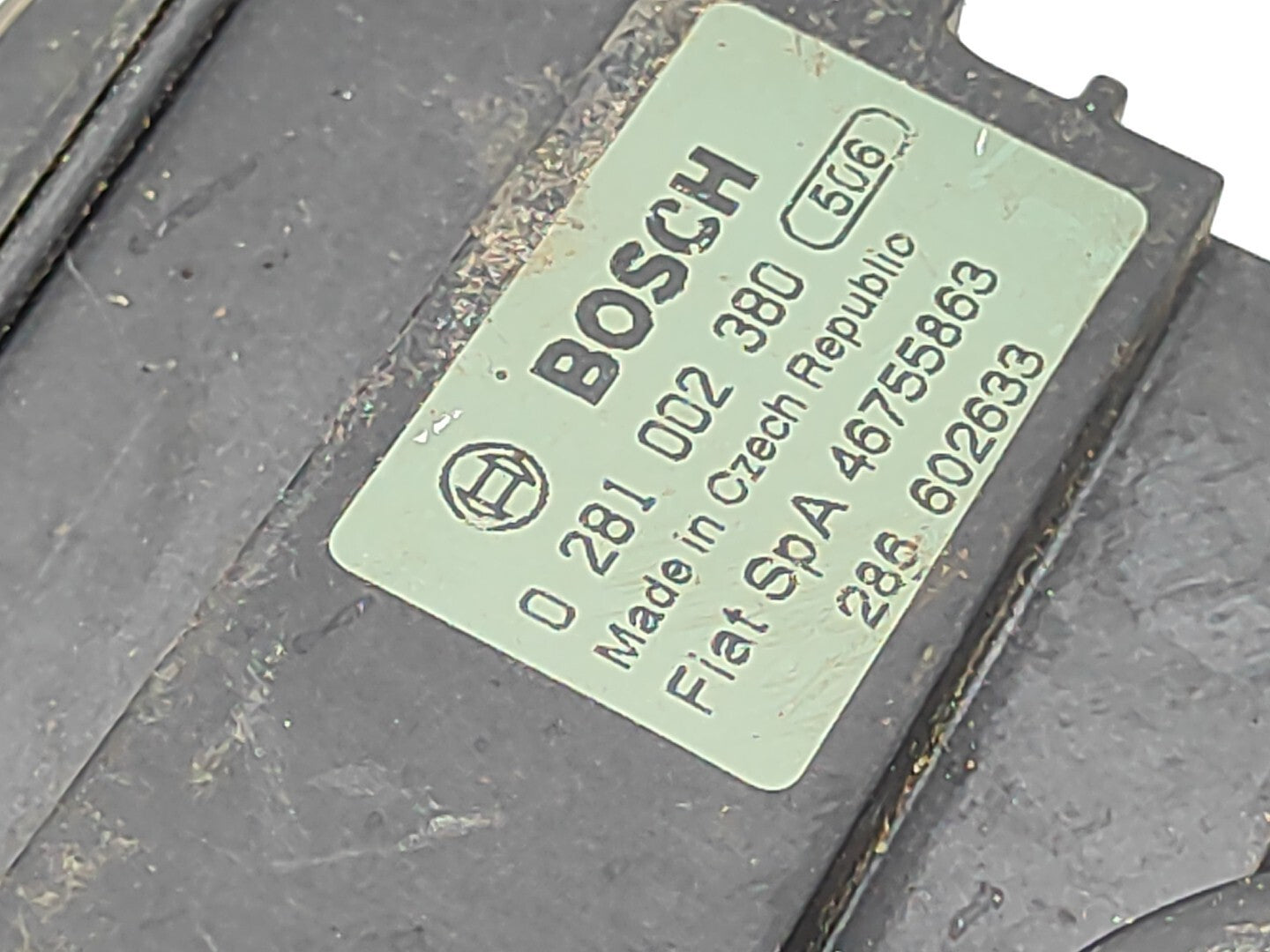 Alfa Romeo 147 1.9JTD 2003 LHD Throttle Gas Pedal 0281002380 46755863