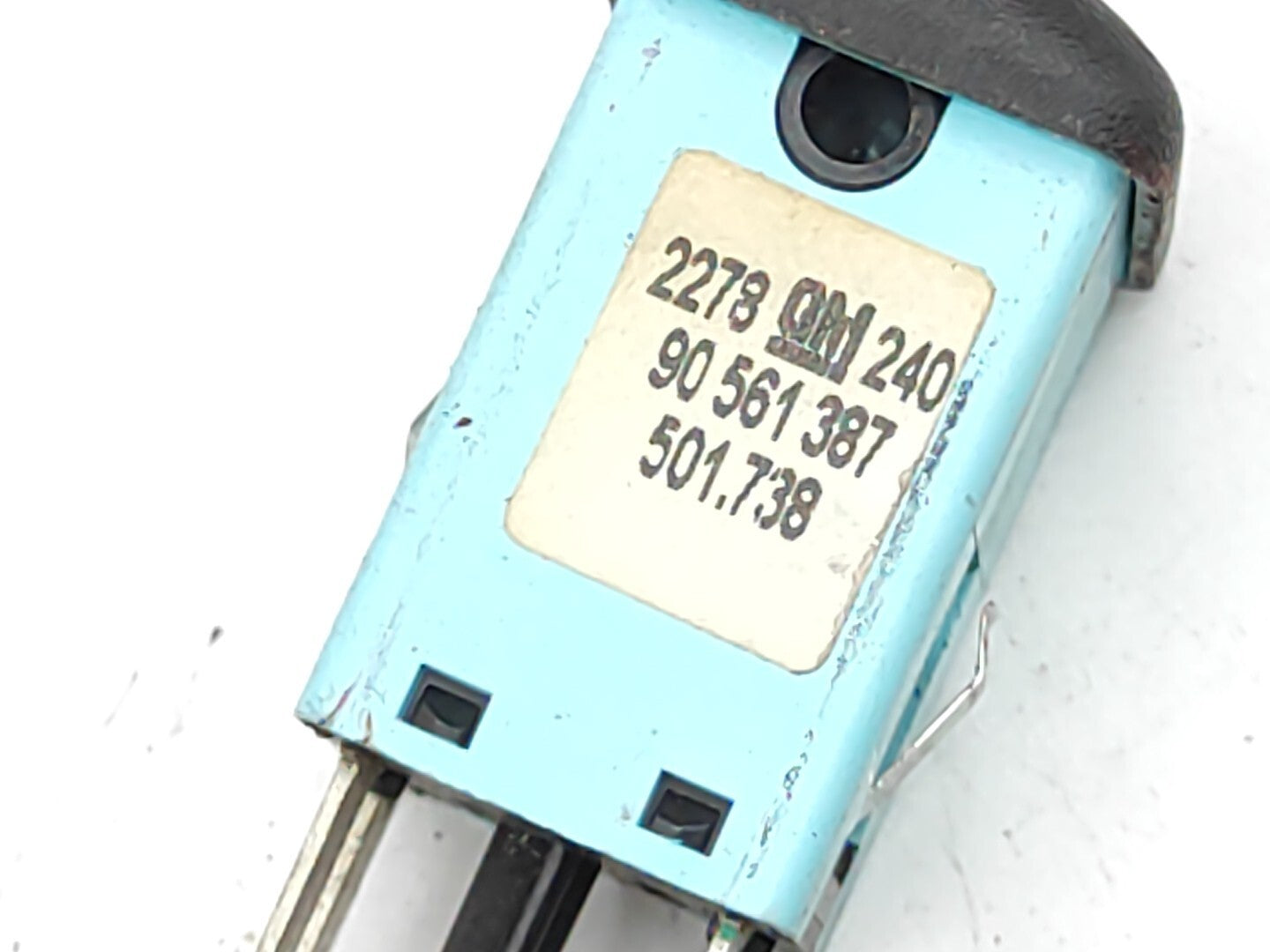 Opel Astra G 2000 Front Dashboard Heated Seat Switch Button 90561387