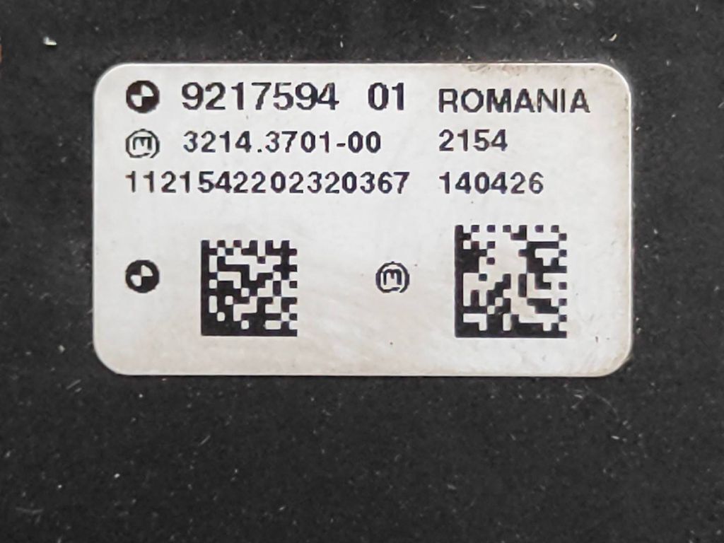 BMW 5 F10 F11 2016 Hand parking brake switch surround trim 9217594 