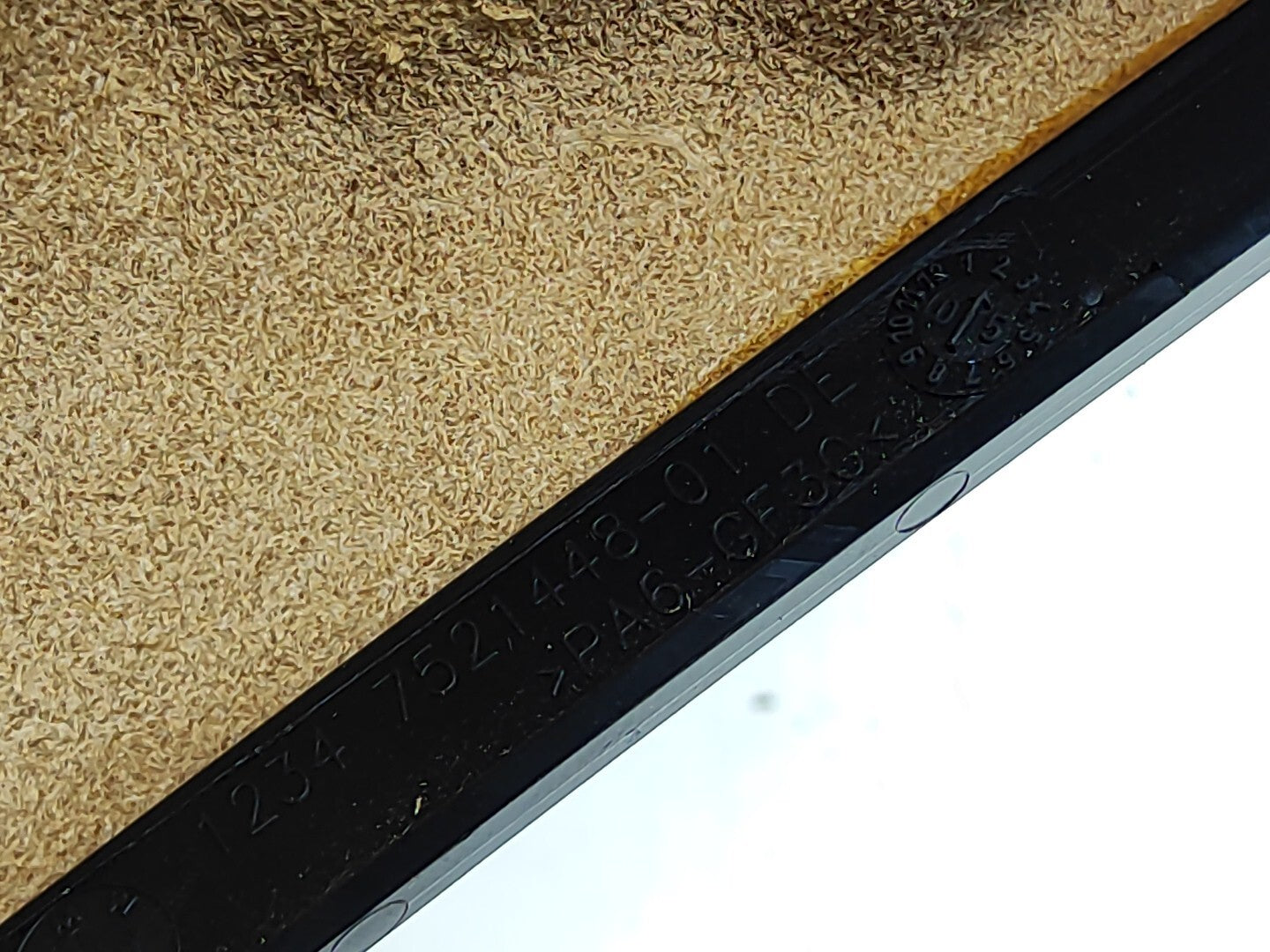 BMW 5 Series E61 530D 170kW 2006 LHD Manual Shift Gaiter Leather 7521448