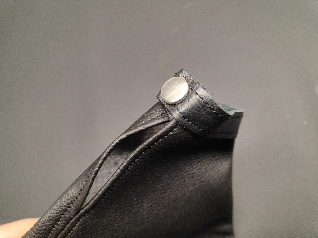 Black Handbrake Leather Surround Trim For Alfa Romeo 147 GT JTS TS JTD