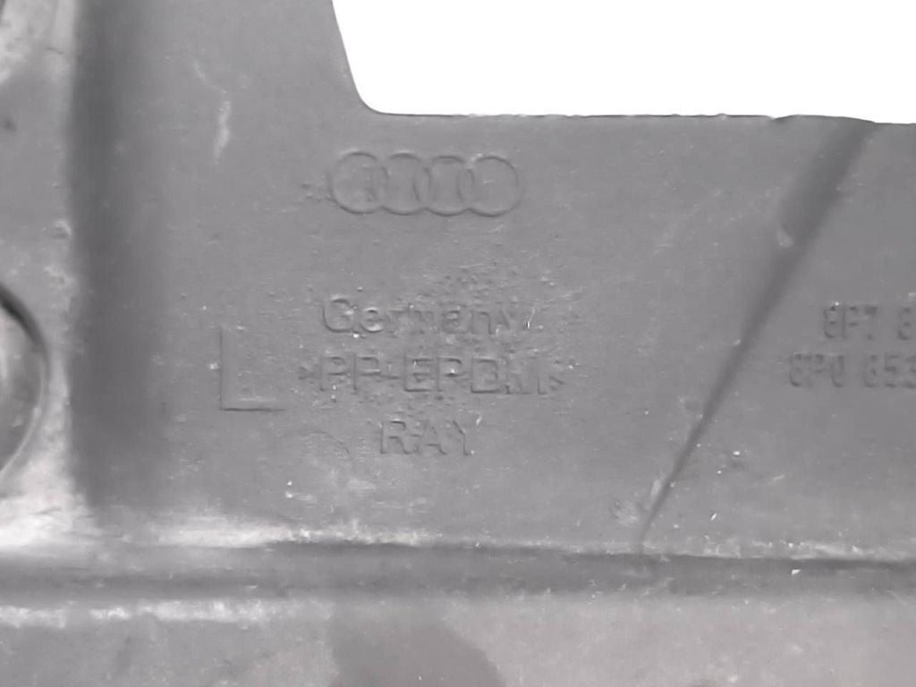 Audi A3 S3 A3 Sportback 8P 2010 rear left mudguard 8P7853833 