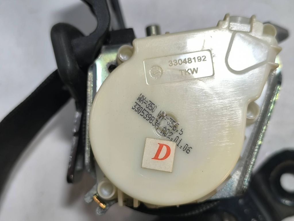 Fiat Croma 2007 rear right seat belt 33048192 