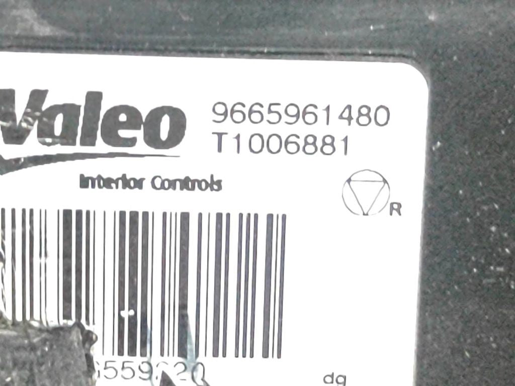 Peugeot 508 2010 Heater control units modules 9665961480 