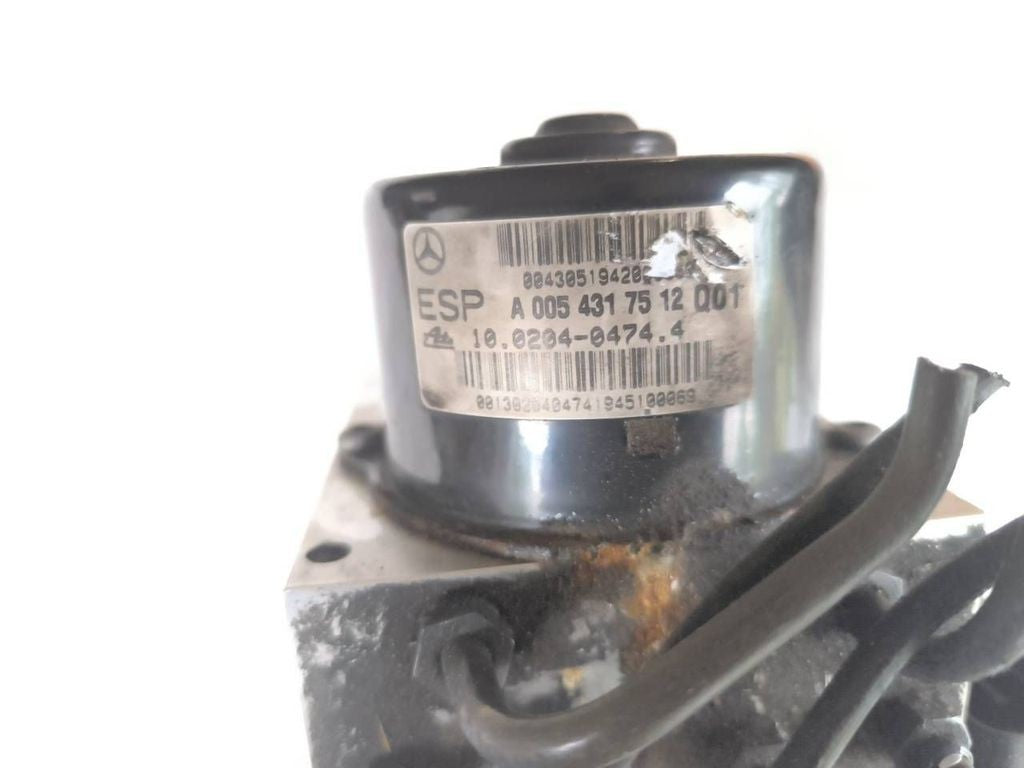 Mercedes-Benz C W203 2001 ABS Pump A0054317512 