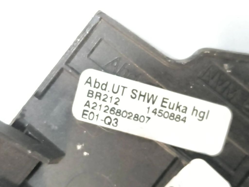 Mercedes-Benz E W212 2011 Center console decorative trim A2126802807 