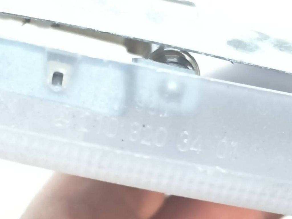 Mercedes-Benz C W203 2001 rear seat light 2108203401 