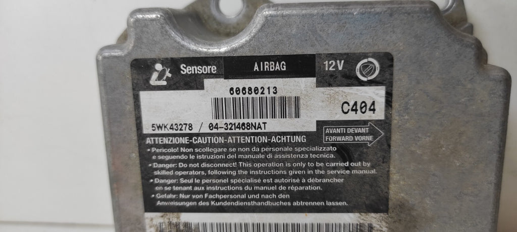 Alfa Romeo 156 2.4JTD 110kW 2004 Safety Control Module ECU 60680213