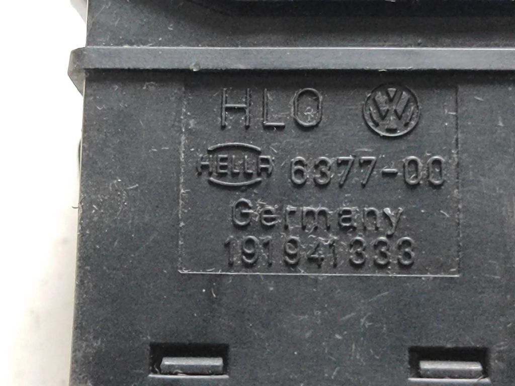 Volkswagen Golf II 1990 Headlight level height control switch 191941333 