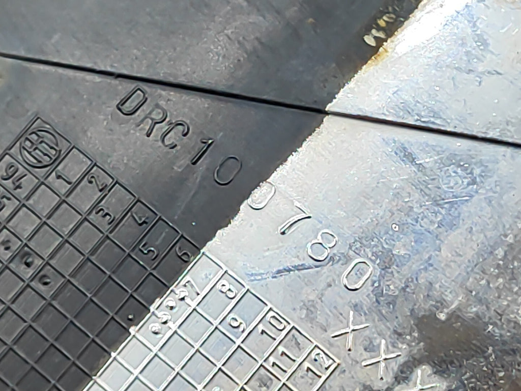 Rover 400 420 418 1996 Rear Number Plate Holder Trim Bar DRC100780