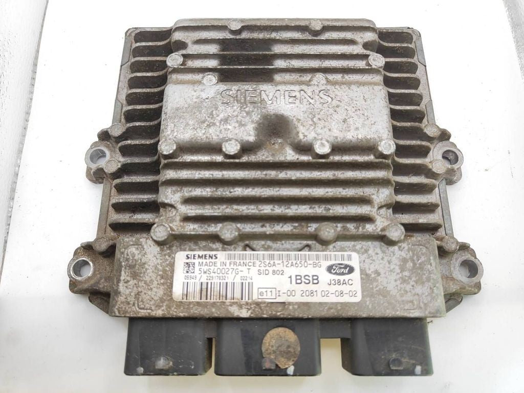 Ford Fiesta 2004 2S6A12A650BG Engine control unit module ECU 