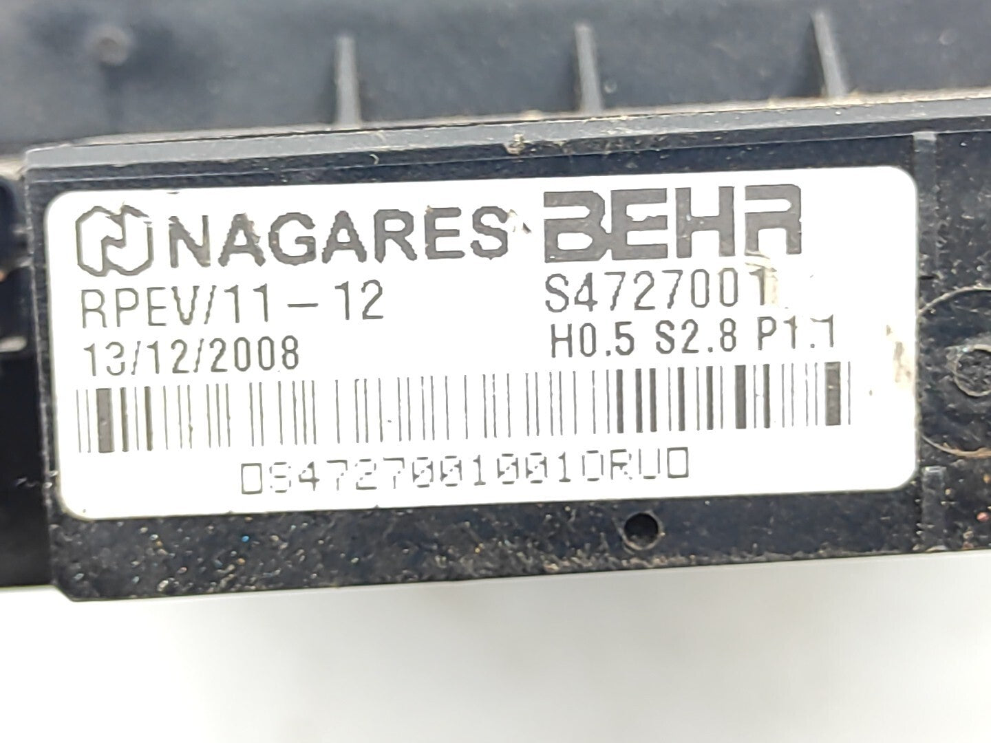 Land Rover Freelander LR2 2009 LHD Interior Electric Auxiliary Heaters 4727001