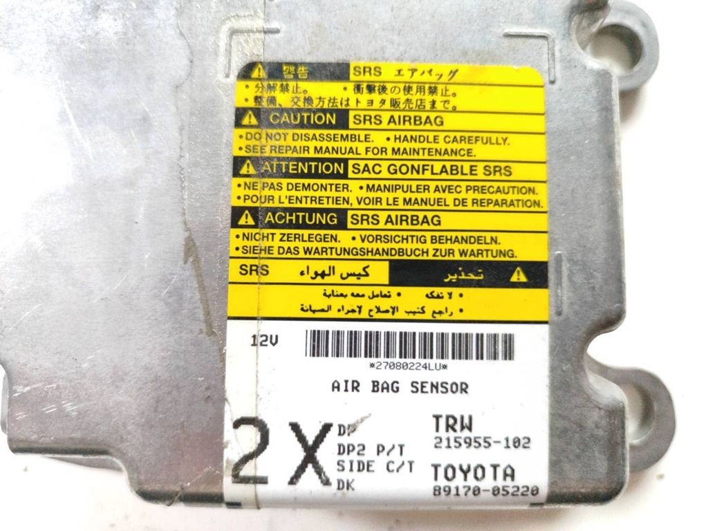 Toyota Avensis T250 2008 Safety Control unit module 8917005220 