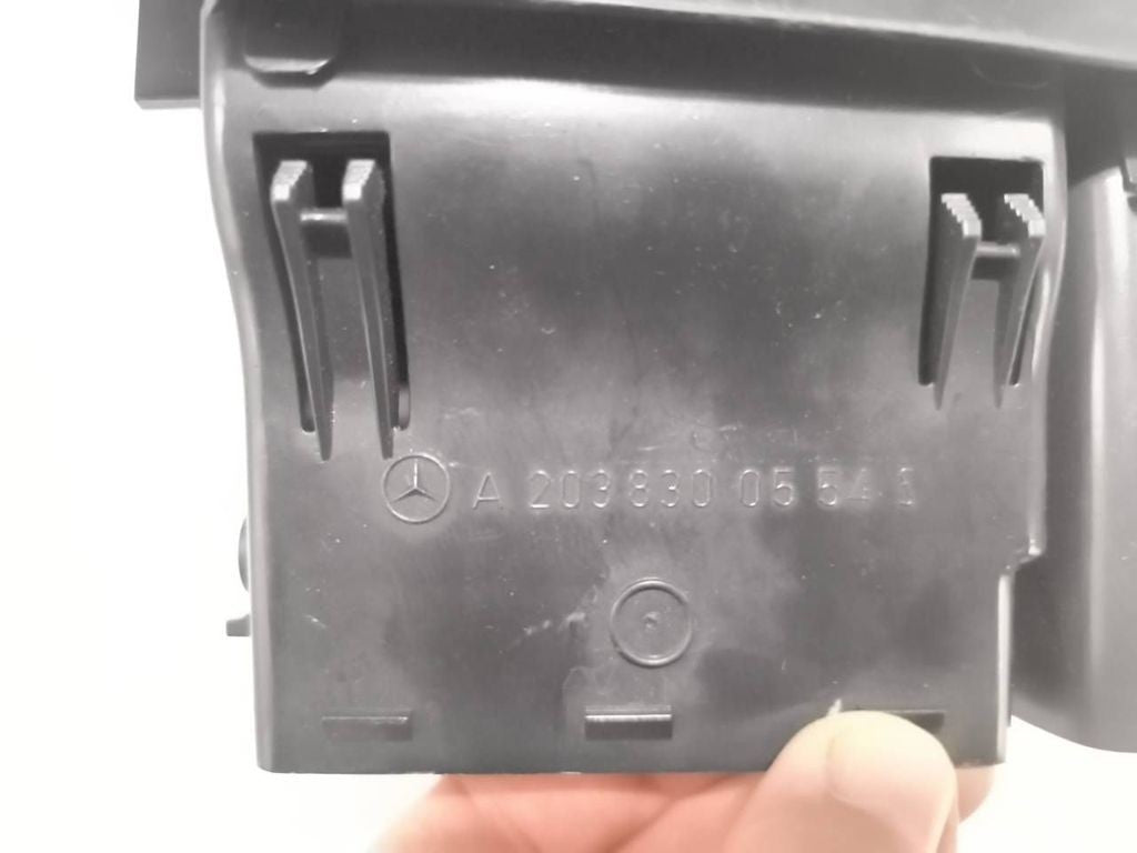 Mercedes-Benz C W203 2001 left dashboard side air vent grill trim A2038300554 
