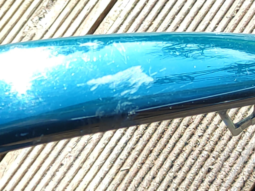 Jaguar X Type 2.0D Rear Right Side Bumper Molding Stripe 4X43N17C772D GREEN