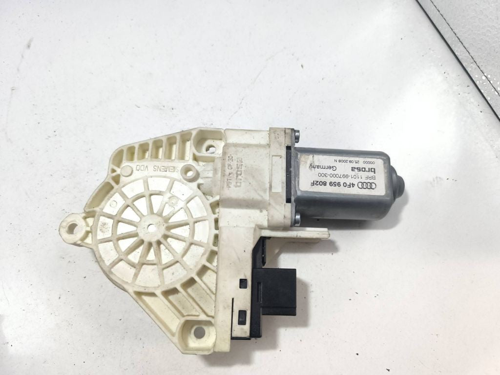 Audi A6 S6 C6 4F 2008 rear right window regulator motor 4F0959802F 