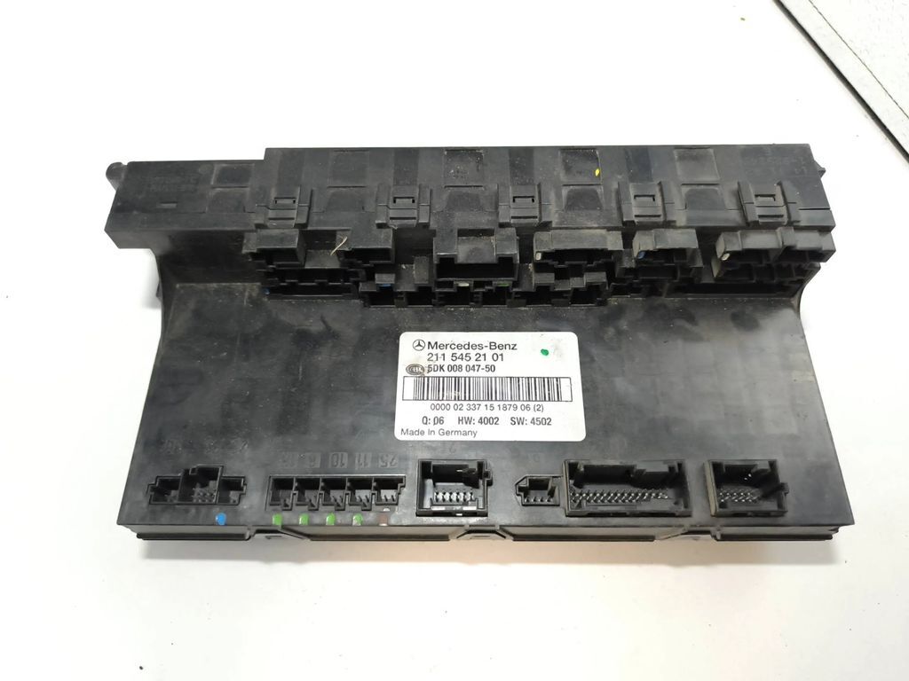 Mercedes-Benz E Class W211 2003 SAM Comfort convenience body module 2115452101 