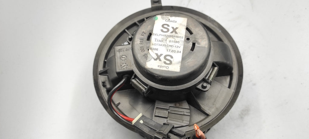 Alfa Romeo 147 1.9JTD 2004 LHD Interior Heater Fan Blower Motor 52488448