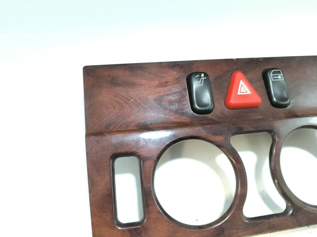 Mercedes-Benz E W210 1996 Wooden Dashboard center trim panel A2106830303 