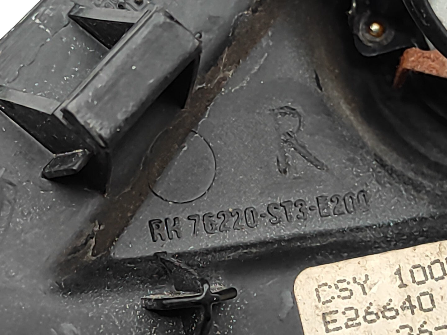 Rover 45 Facelift Front Right Wing Speaker Mirror Trim 76220ST3E200