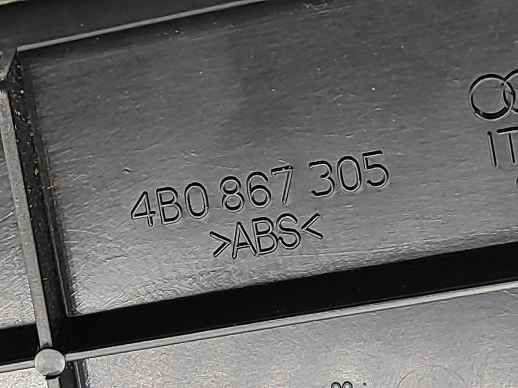 Audi A6 C5 2.5TDI 2001 Rear Left Door Panel Storage 4B0867305