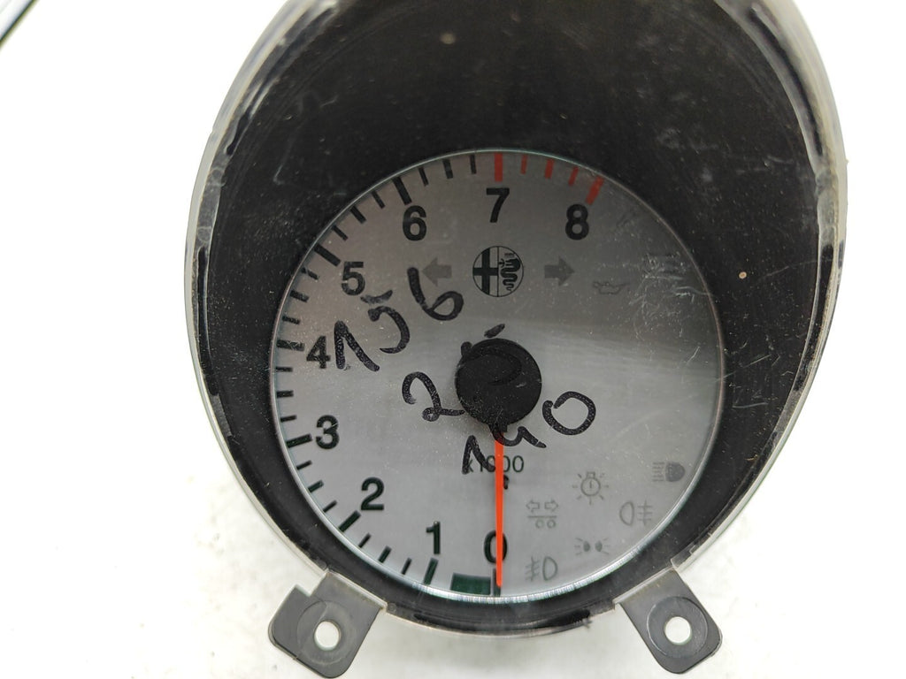 Alfa Romeo 156 2.5 2002 LHD Front Dash Speedometer Cluster 60658087