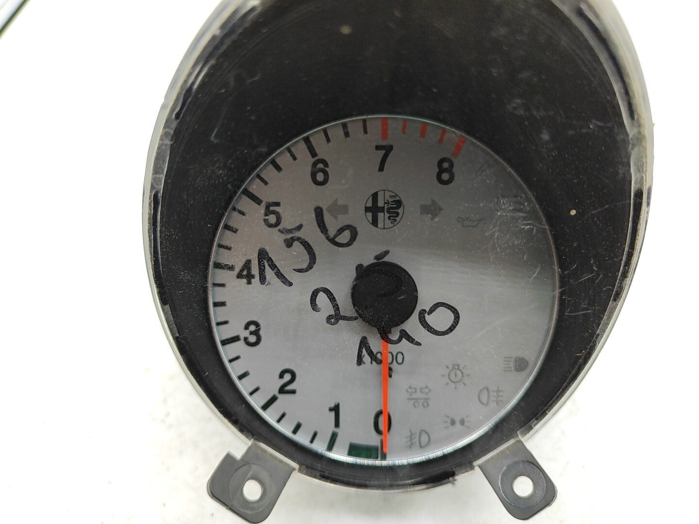 Alfa Romeo 156 2.5 2002 LHD Front Dash Speedometer Cluster 60658087