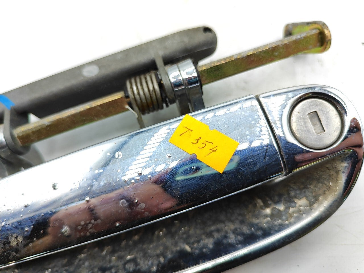 Alfa Romeo 166 2.4JTD 110kW 10V 2002 LHD Front Left Door Chrome Handle