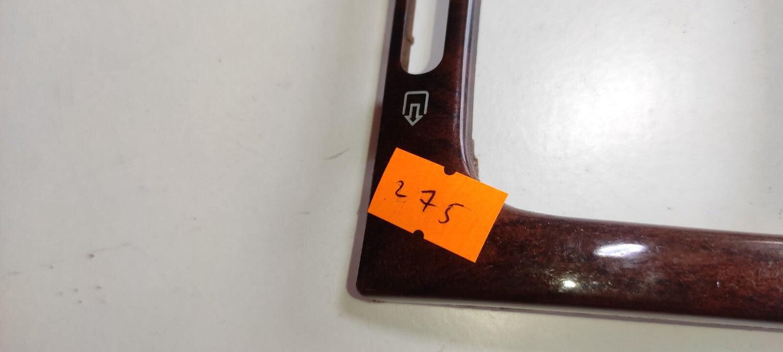 Peugeot 607 3.0i V6 Petrol 2003 Front Dash Panel Air Vent Wooden Trim