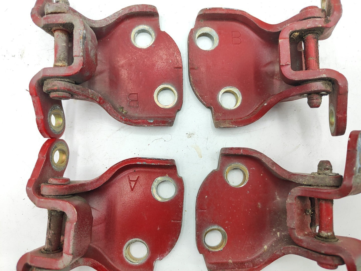 Rover 25 200 RF Hatchback 2/3D Front left/ right door hinge set RED