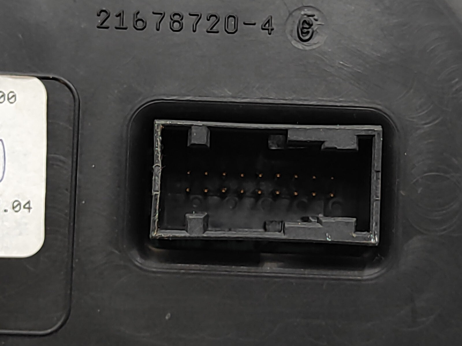 Citroen C3 2007 Speedometer instrument cluster P9660225780