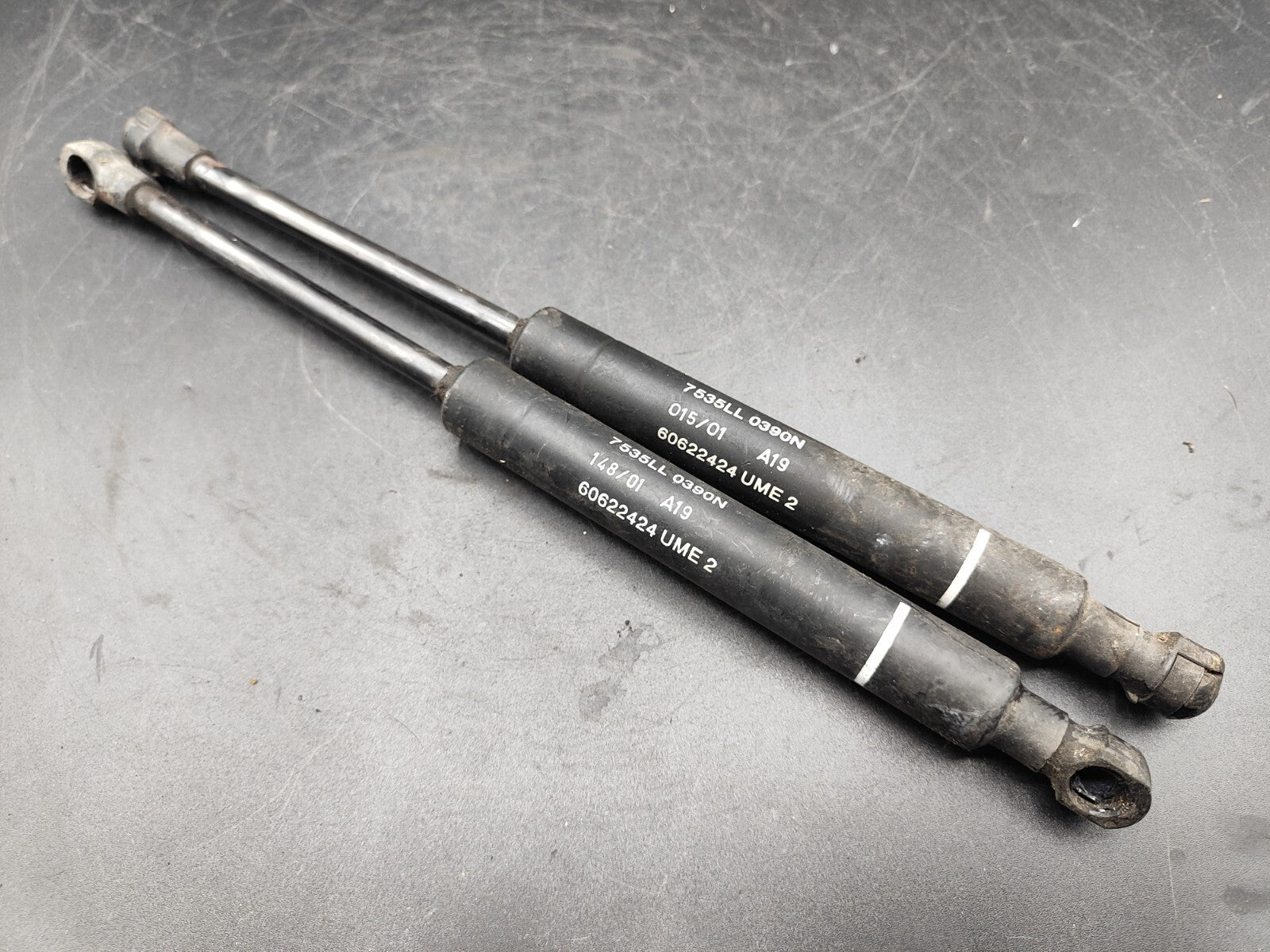 Alfa Romeo 166 Diesel 2002 Rear Tailgate Trunk Strut Shock Set 60622424