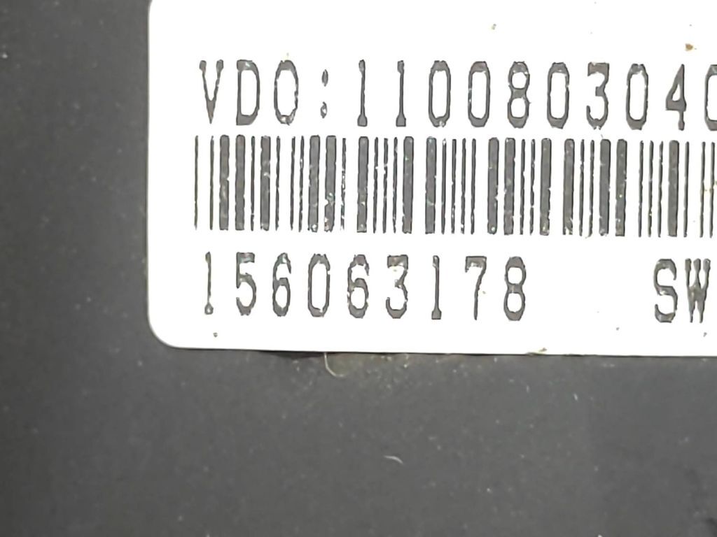  Alfa Romeo 147 2006 LHD Diesel speedometer instrument cluster 156063178 